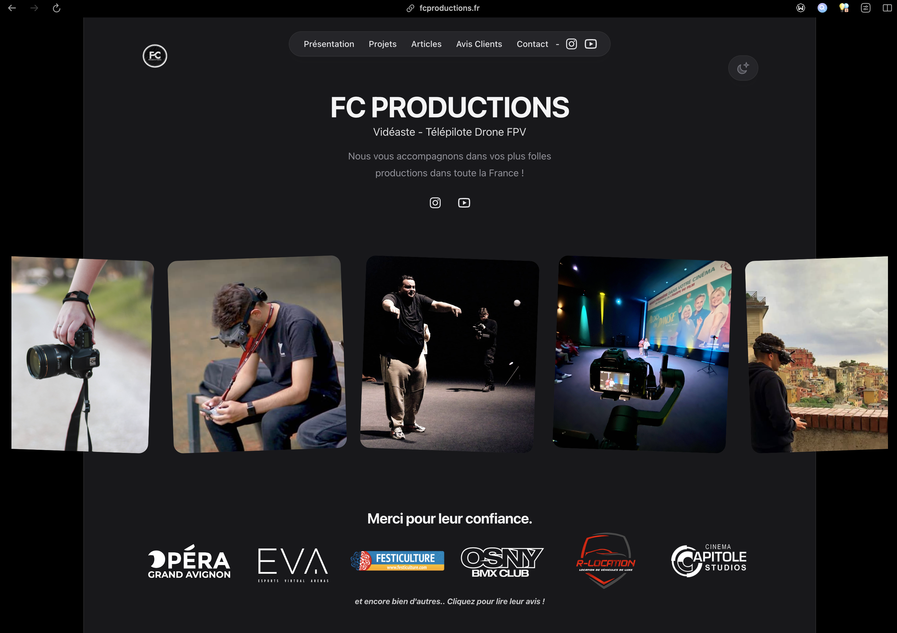 site web de fcproductions